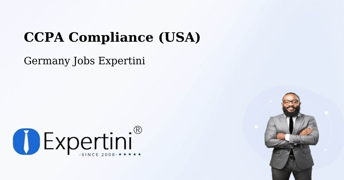 CCPA Privacy Rights & Compliance Notice – Rosche - Germany Jobs Expertini