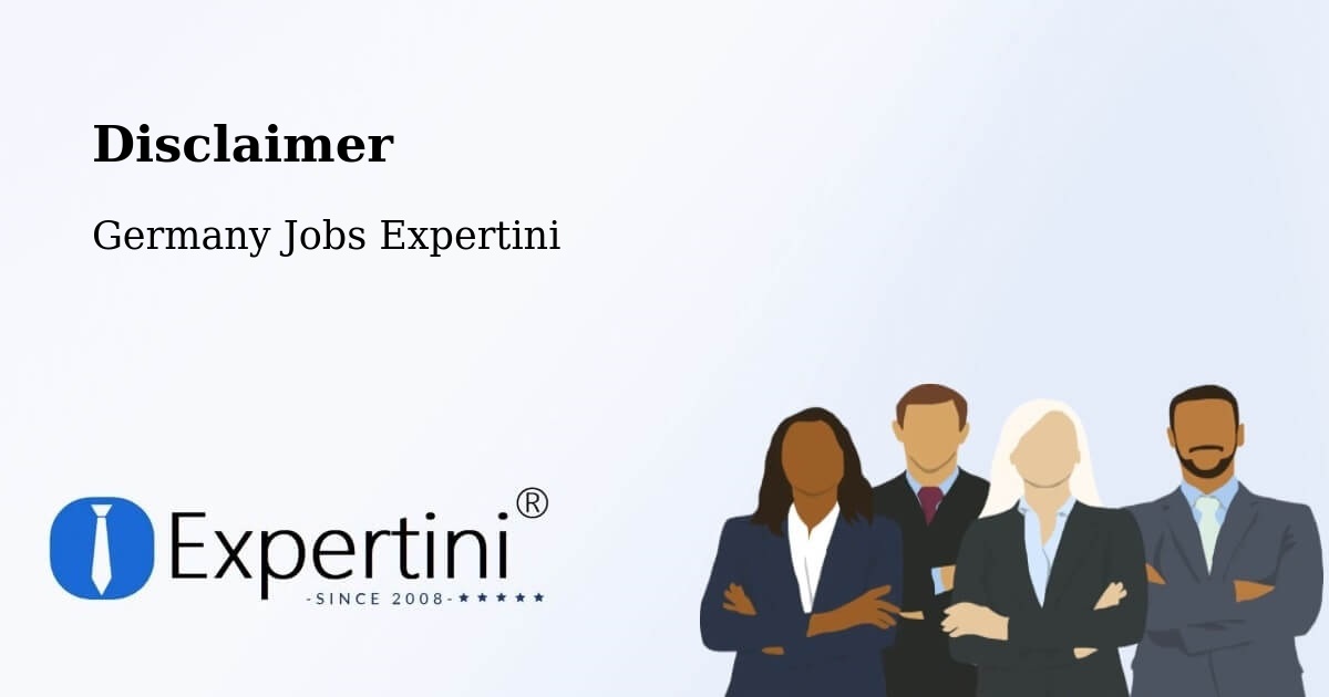 Disclaimer – Rosche - Germany Jobs Expertini